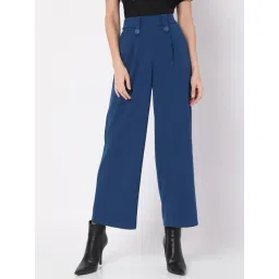 Vero Moda Navy Regular Fit Pants-picture-21