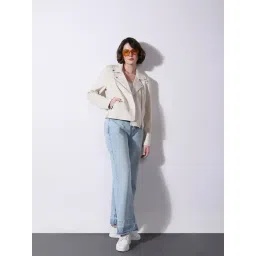 Vero Moda Off White Regular Fit Jacket-image-49