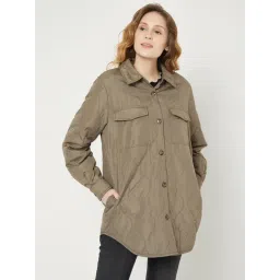 Vero Moda Olive Quilted Jacket-picture-26