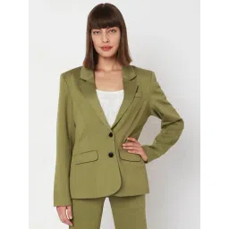 Vero Moda Olive Regular Fit Blazer-picture-35