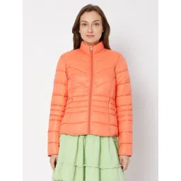 Vero Moda Orange Full Sleeves Puffer Jacket-picture-46