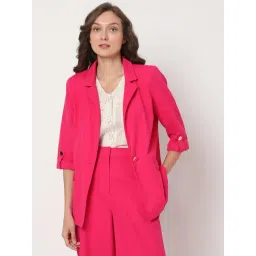 Vero Moda Pink Regular Fit Blazer-picture-42