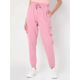Vero Moda Pink Regular Fit Joggers-picture-41