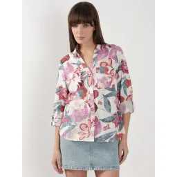 Vero Moda Pink Regular Fit Printed Shirt-picture-28