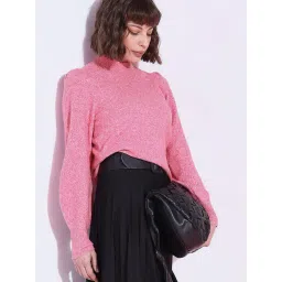 Vero Moda Pink Regular Fit Pullover-picture-19