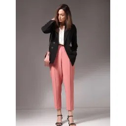 Vero Moda Pink Straight Fit High Rise Pants-picture-17