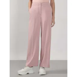 Vero Moda Pink Straight Fit Trousers-picture-28