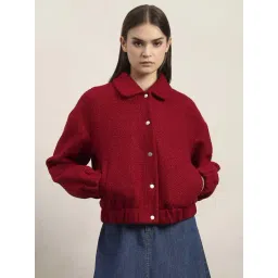 Vero Moda Red Regular Fit Jacket-picture-11