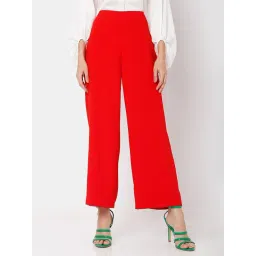 Vero Moda Red Regular Fit Pants-picture-27