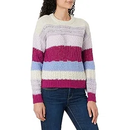vero moda Regular Fit Sweater(104453701_Birch_L)-picture-21