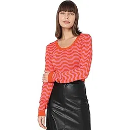 vero moda Viscose Blend Women's Pullover Sweater-picture-16