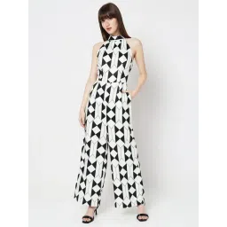 Vero Moda White & Black Printed Jumpsuit-picture-35