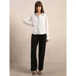 Vero Moda White Regular Fit Shirt image 5