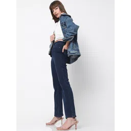 Vero Moda Women Blue High-Rise Stretchable Jeans-picture-29