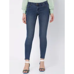 Vero Moda Women Blue Low-Rise Light Fade Stretchable Jeans-picture-22