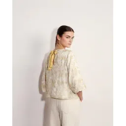 vero moda Women Floral Print Relaxed Fit Top-picture-12