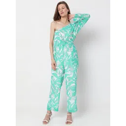 Vero Moda Women Printed One Shoulder Basic Jumpsuit-picture-30