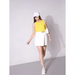 Vero Moda Women Ribbed Ribbed Round Neck Top-picture-23