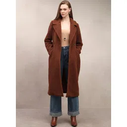 Vero Moda Women Self-Design Double-Breasted Overcoat-picture-20