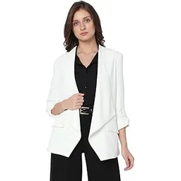 vero moda Women's A-Line Coat Regular Blazer-picture-29