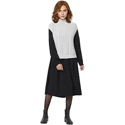 vero moda Women's Cotton Round Neck Sweater-picture-25