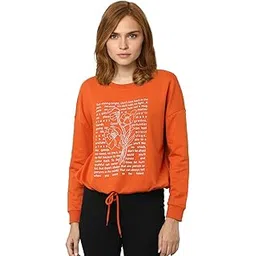 vero moda Women's Cotton Round Neck Sweatshirt-picture-22