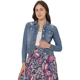 vero moda Women's Cotton Stylised Jacket-picture-46