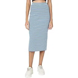 vero moda Women's Cotton Western Midi Skirt-picture-17