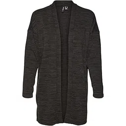 vero moda Women's Polyester Casual Front Open Cardigan Sweater-picture-25