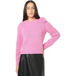 vero moda Women's' Polyester Casual Pullover Sweater-picture-32