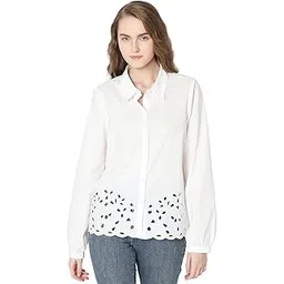vero moda Women's Polyester Solid Regular Fit Shirt-picture-13