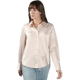 vero moda Women's Solid Regular Fit Shirt-picture-34