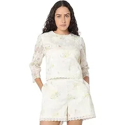 Women Polyester Floral Regular Fit T-Shirt-image-14