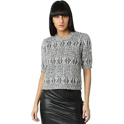 Women's' Polyester Casual Pullover Sweater-image-19
