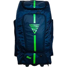 VERSANT PRO DG Cricket Duffle Bag with Wheels (Navy Blue-Green)-picture-26
