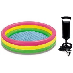 veryke 3ft Inflatable Kid Swimming Pool with Air Pump, Bath tub, Water Pool for Kid Inflatable Swimming Pool-picture-27