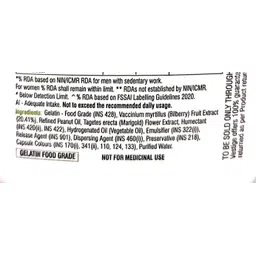 veslim Pack one vestige eye supports 30 softgel UNFLAVORED Capsules-picture-12