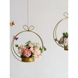 Vespers Set Of 2 Gold-Tone Vases-picture-27