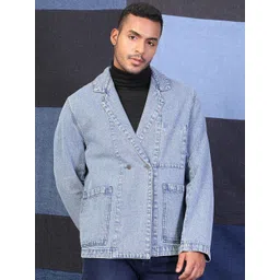 VESTIDO MODAS Pure Cotton Single Breasted Blazer image 1