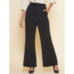 VESTIDO MODAS Women Slim Fit High-Rise Easy Wash Bootcut Trousers-picture-8