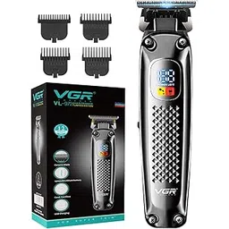 VGR VL-972 Limited Edition Professional Hair Clipper,Trimmer for men with Digital LED Display,4 Cutting Combs,180min Runtime,1400mAh Lithium Battery (Black) 1 Year Warranty-picture-32