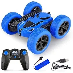 VGRASSP Double Flip 360 Degree Stunt Racing Car Toy for Kids - Off Road Vehicle - Color As Per Stock-picture-28