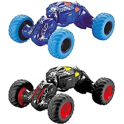 VGRASSP Pull Back Monster Telescopic Non Electric Car Toy with Press-Pull-Leave Feature Run On Any Surface Without Battery Friction Powered Toy - Color As Per Stock (Pack of 2)-picture-28