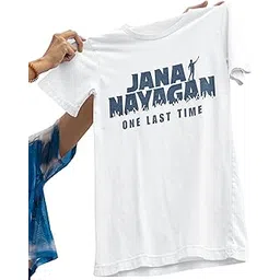 vibeify Thalapathy Vijay Tribute T-Shirt – Jana Nayagan One Last Time | Regular Fit Unisex Cotton Tee | Limited Edition Tamil Movie Merch-picture-35