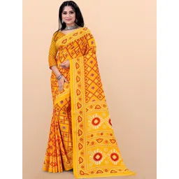 Vibhagyaa Bandhani Poly Chiffon Saree-picture-30