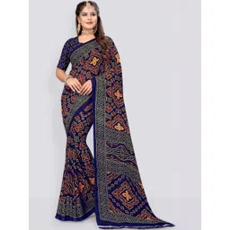 Vibhagyaa Ethnic Motifs Pure Georgette Saree-picture-21