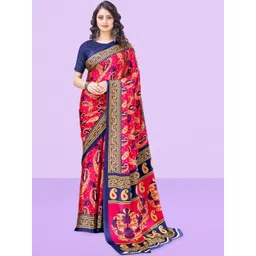 Vibhagyaa Paisley Poly Chiffon Saree-picture-33