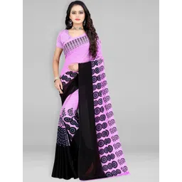 Vibhagyaa Poly Georgette Saree-picture-24