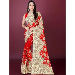 Vibhagyaa Poly Georgette Saree-picture-35