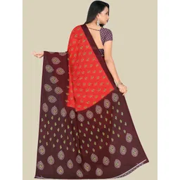 Vibhagyaa Poly Georgette Saree image 3